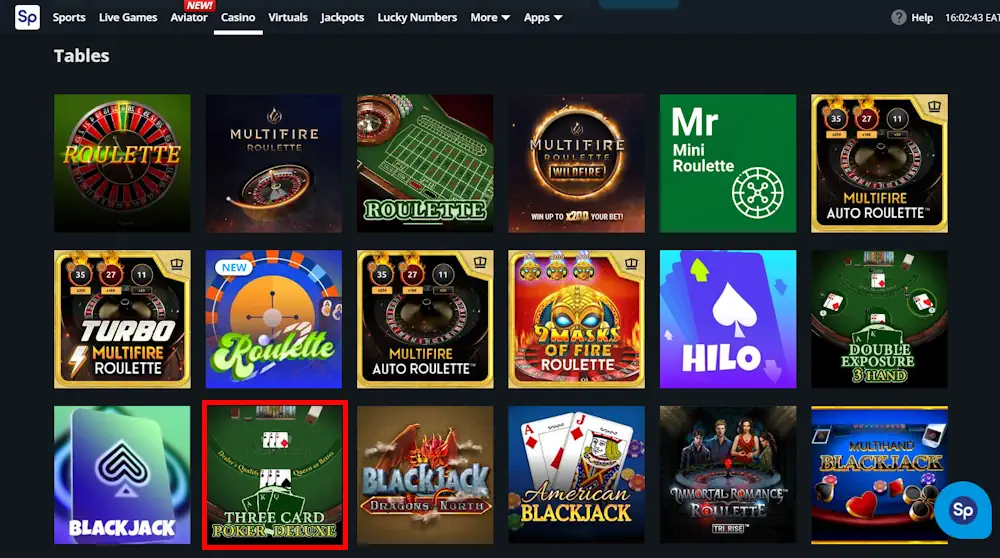 SportPesa Tables and Poker Games Screenshot